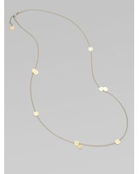 Roberto Coin | Metallic Love Plus 18K Yellow Gold Station Necklace | Lyst