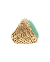 Aurelie Bidermann | Blue Miki Dora Ring with Turquoise | Lyst