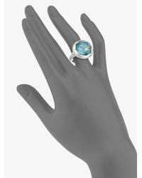 Ippolita | Blue Bronze Turquoise Doublet Ring | Lyst