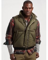RLX Ralph Lauren | Green Himalayan Down Vest for Men | Lyst