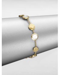Marco Bicego | Metallic Motherofpearl and 18k Yellow Gold Bracelet | Lyst