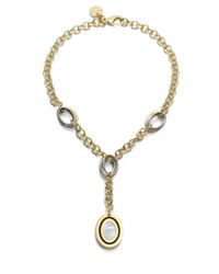 1AR By Unoaerre | White Mother Of Pearl Y Necklace | Lyst
