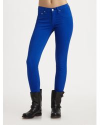 Rag & Bone | Blue The Skinny Jeans | Lyst