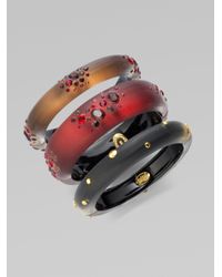 Alexis Bittar | Brown Ruby Dust Small Bracelet | Lyst