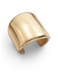 Ben-Amun | Metallic Wide Tapered Cuff Bracelet | Lyst