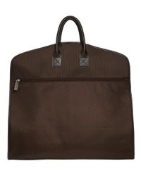 brooks brothers leather garment bag