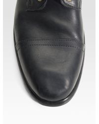 Dolce & Gabbana | Black Leather Ankle Boots for Men | Lyst