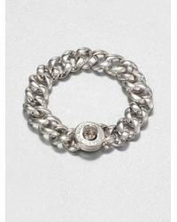 Marc By Marc Jacobs | Metallic Katie Small Turnlock Bracelet/silvertone | Lyst