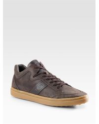 Tod's | Brown Leather Sneakers for Men | Lyst