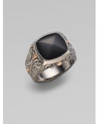 Stephen Webster | Sterling Silver & Black Onyx Ring for Men | Lyst