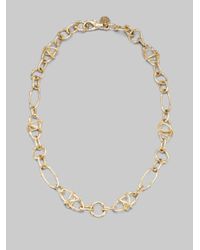 John Hardy | Metallic 18k Gold Bamboo Link Necklace | Lyst