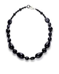 Pono | Black Large Bead Necklace | Lyst
