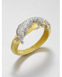 Alexis Bittar | Metallic Jeweled Panther Bracelet | Lyst