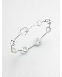 Ippolita | Metallic Clear Quartz & Sterling Silver Bracelet | Lyst