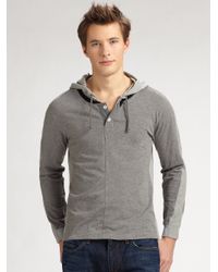 Number:lab | Blue Pullover Cotton Hoodie for Men | Lyst