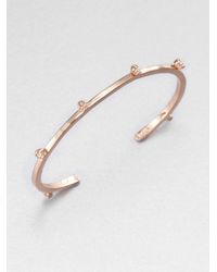 Bing Bang | Tiny Skull Cuff Bracelet | Lyst