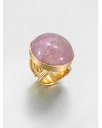 Stephanie Kantis | Pink Casablanca Amethyst Dome Ring | Lyst