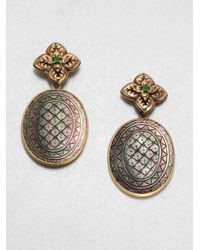 Stephen Dweck | Metallic Grey Motherof_pearl Drop Earrings | Lyst