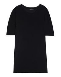 T By Alexander Wang | Black Oversized Tank Top | Lyst