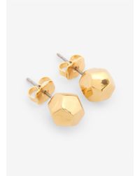 Eddie Borgo | Metallic Geometric Stud Earrings | Lyst