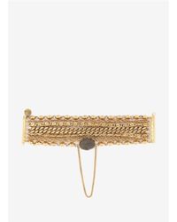 Ela Stone | Multicolor Multi-chain Stone Bracelet | Lyst