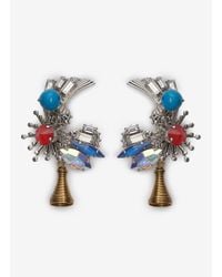Erickson Beamon | Multicolor Nexus Flower Earrings | Lyst