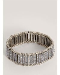 Philippe Audibert | Metallic Five-row Stone Bead Bracelet | Lyst