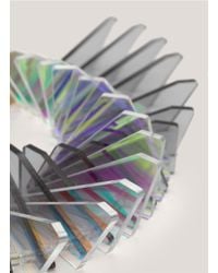 Sarah Angold Studio | Gray Dragon Duplice Acrylic Necklace | Lyst