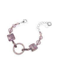 Antica Murrina - Purple Bolero - Murano Glass Bead Bracelet - Lyst