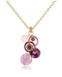 Antica Murrina - Metallic Shiva - Murano Glass Charm Bracelet - Lyst