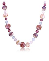 Antica Murrina | Multicolor Solaris - Aventurine And Murano Glass Bead Necklace | Lyst