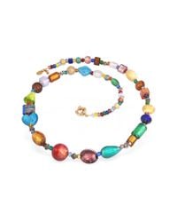 Antica Murrina - Fanny - Multicolor Murano Glass Bead Necklace - Lyst