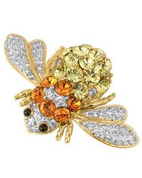 AZ Collection | Yellow Beetle Brooch | Lyst