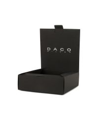 Daco Milano - Red White Agate Sterling Silver Drop Earrings - Lyst