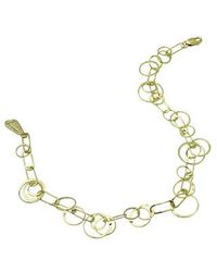 Orlando Orlandini - Metallic Star - 18k Yellow Gold Circles Bracelet - Lyst