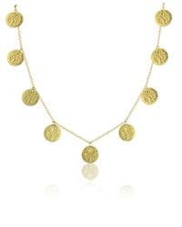 Torrini - Metallic Fiorino - Fleur-De-Lis 18K Gold Charm Chain Necklace - Lyst