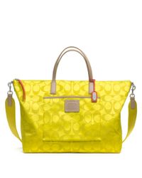 coach weekender tote nylon