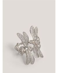 Alexander McQueen | Metallic Dragonfly Ring | Lyst