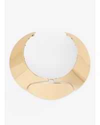 Lanvin | Metallic Three-plate Necklace | Lyst