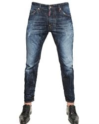 DSquared² | Blue 16cm Cotton Picker Cool Guy Denim Jeans for Men | Lyst