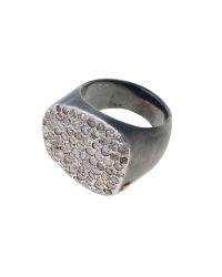 Rosa Maria | Black Icy Diamond Ring | Lyst