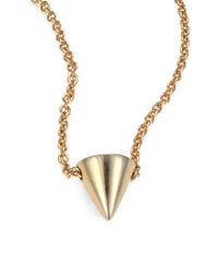 Eddie Borgo | Metallic Pave Bud Pendant | Lyst
