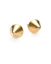 Eddie Borgo | Metallic Cone Stud Earrings | Lyst