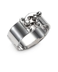 Eddie Borgo | Metallic Hook Latch Cuff Bracelet | Lyst