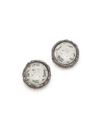 Marc By Marc Jacobs | Metallic Salty Pretzel Stud Earrings | Lyst