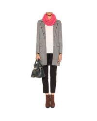 Tod's | Gray Grey Suede Progetto Ankle Boots | Lyst