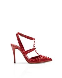 Valentino | Red Rouge Slingback | Lyst