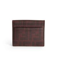 Fendi | Brown Zucca Card Case for Men | Lyst