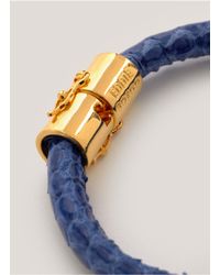 Eddie Borgo | Blue Scaled Bracelet | Lyst