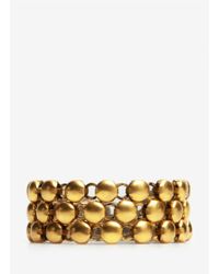 Ela Stone | Metallic Bree Beaded Wrap Bracelet | Lyst